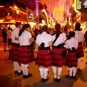 Bagpipers, Las Vegas